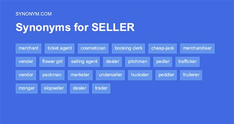 seller synonym.